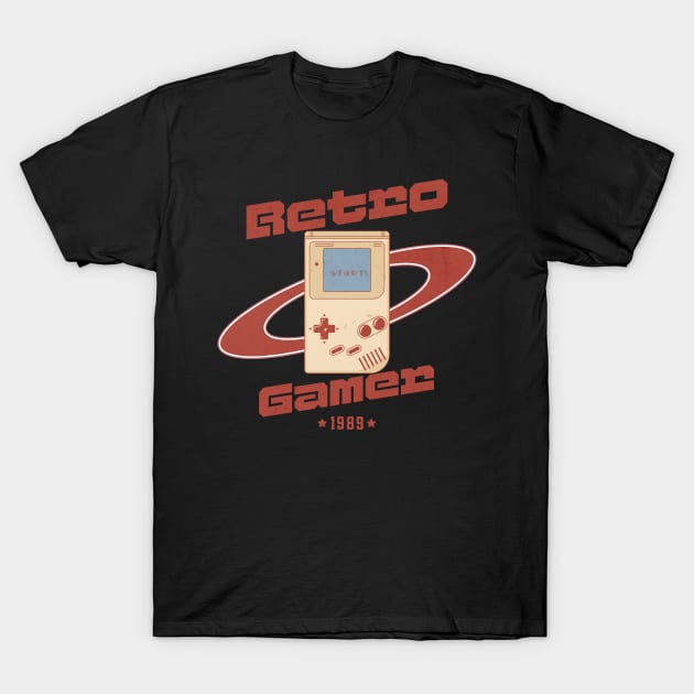 Retro gamer Vintage T-Shirt by Brookcliff